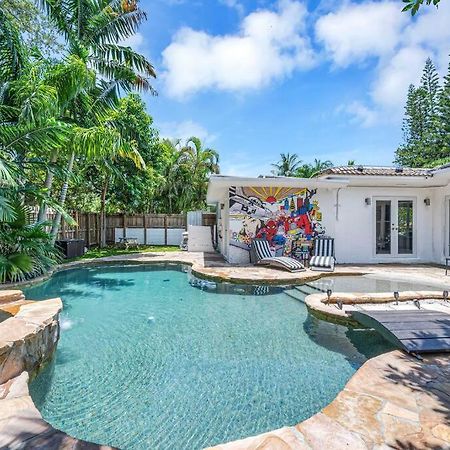 Вілла Modern Tropical Pool House North Miami Hot Tub Екстер'єр фото